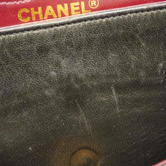 Chanel Shoulder Bag Matelasse Paris Limited W Flap Chain Lambskin Black Gold ... - Picture 9 of 15